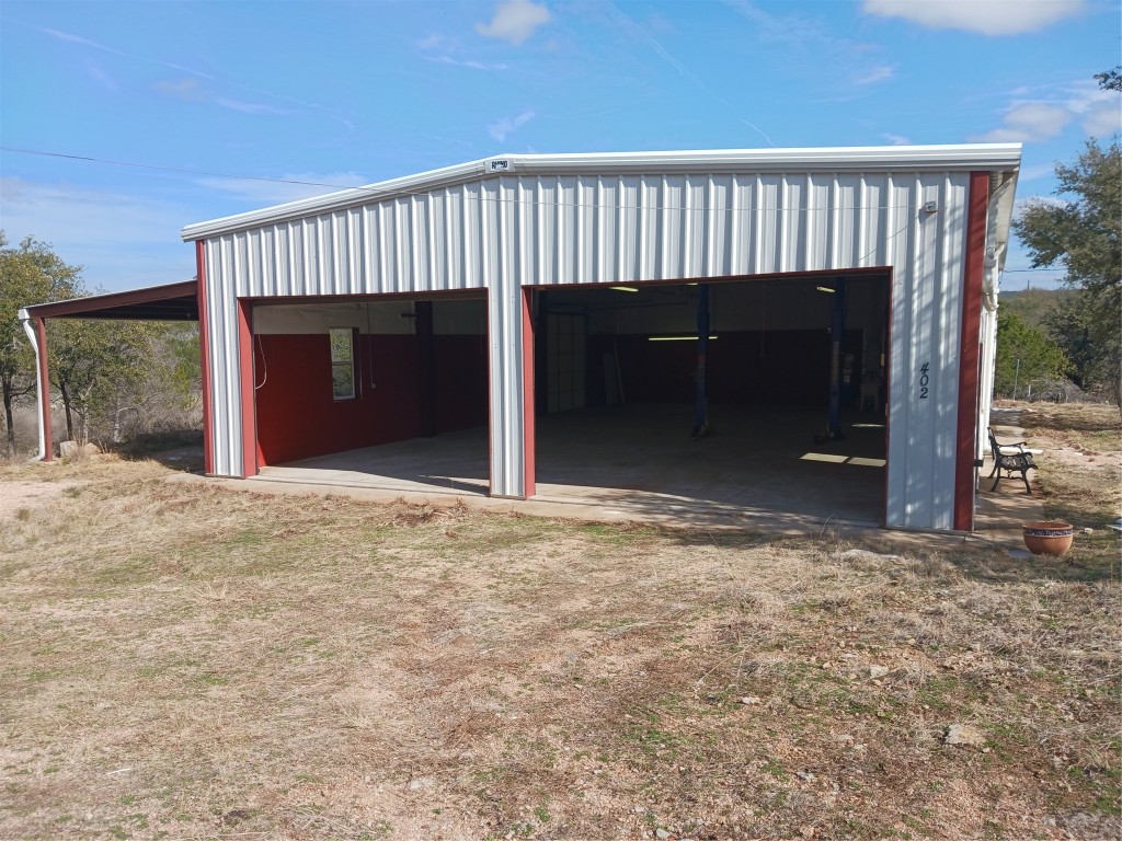 Front close up of shop building