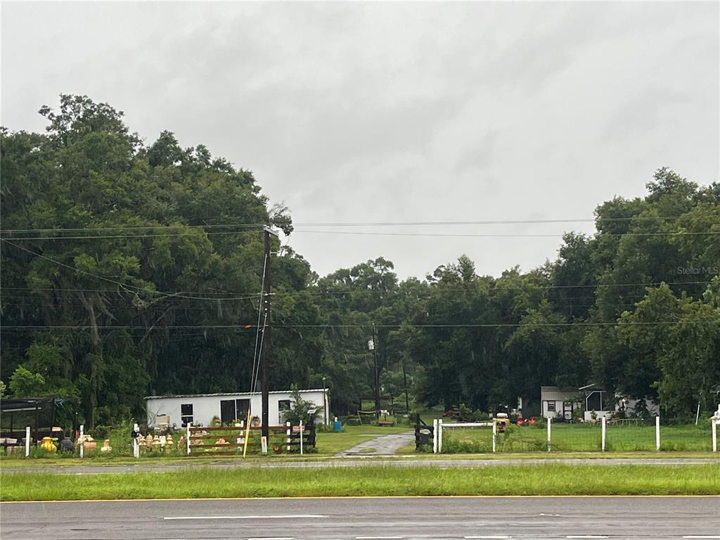 a view of a big yard