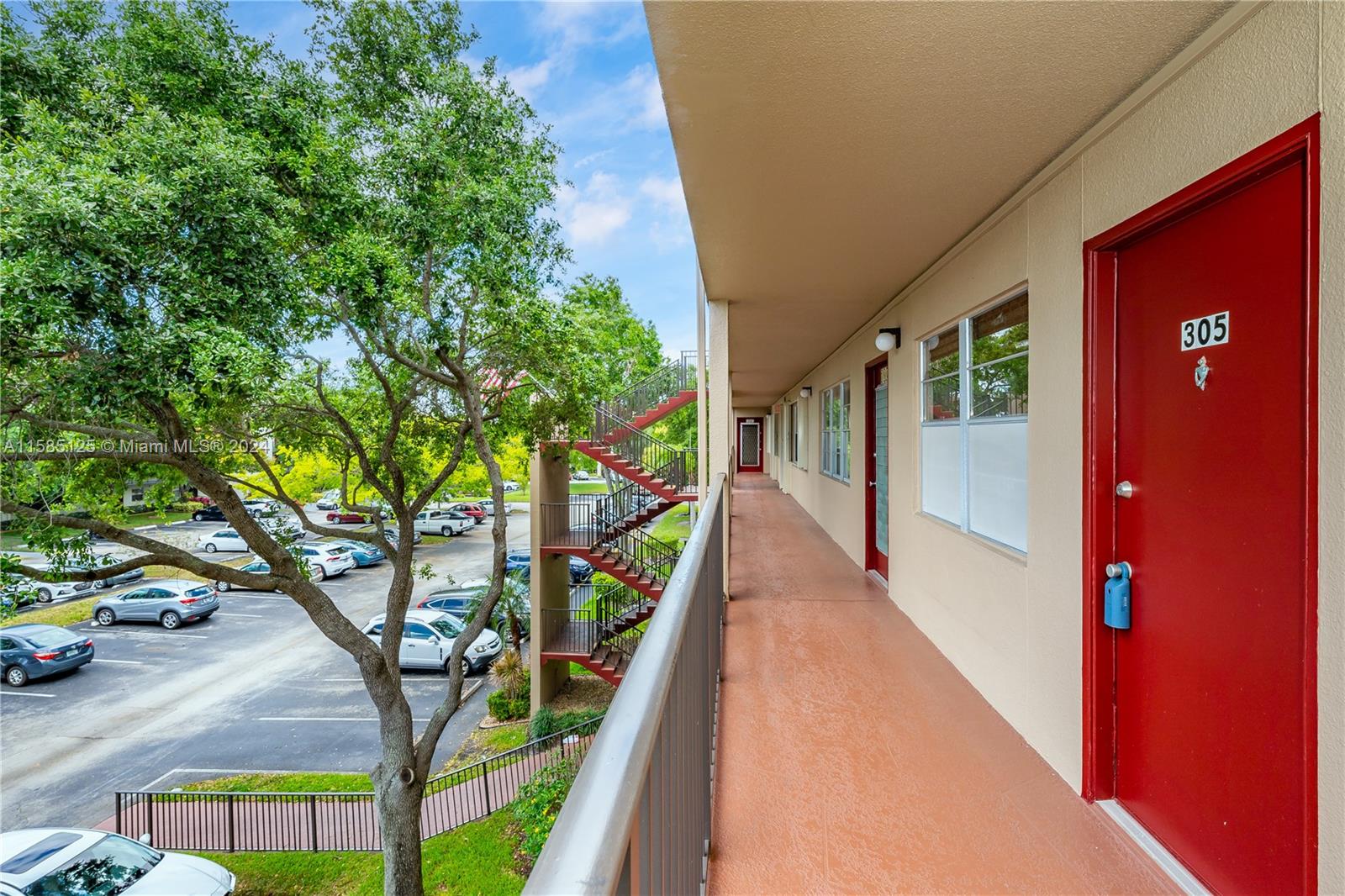 a view of an entryway