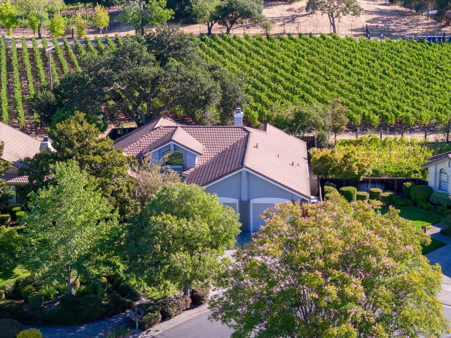 Nestled against gorgeous Napa Valley vineyards, 400 Troon Drive offers private community living in the world-famous Silverado Resort neighborhood.