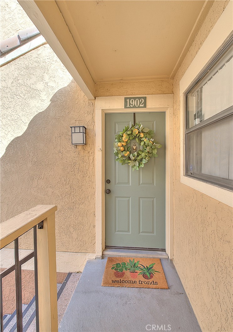 a view of an entryway