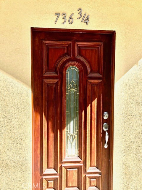 Front Entrance Door