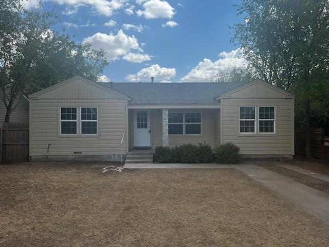 front view of a house