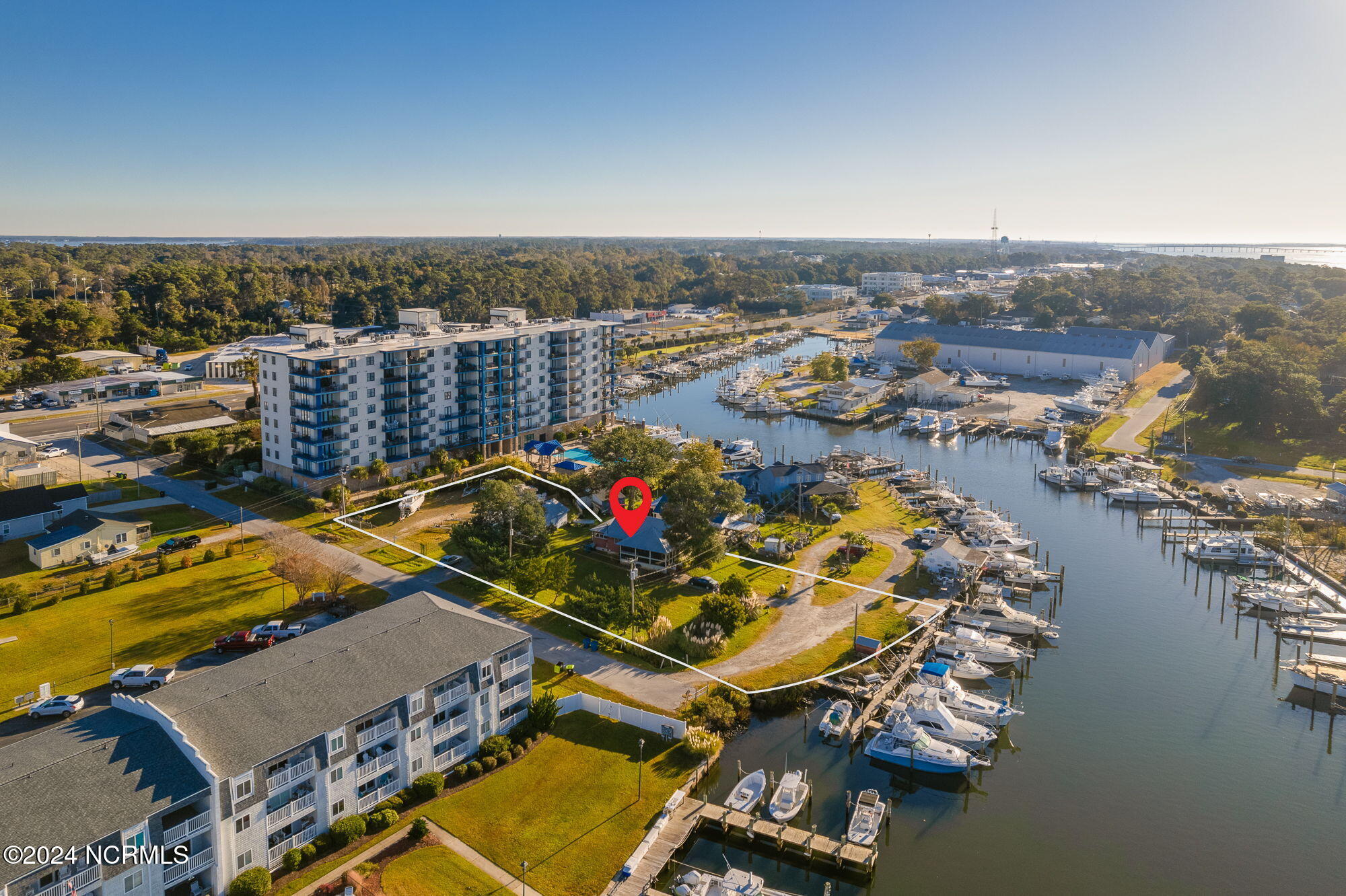 Aerial View Facing East