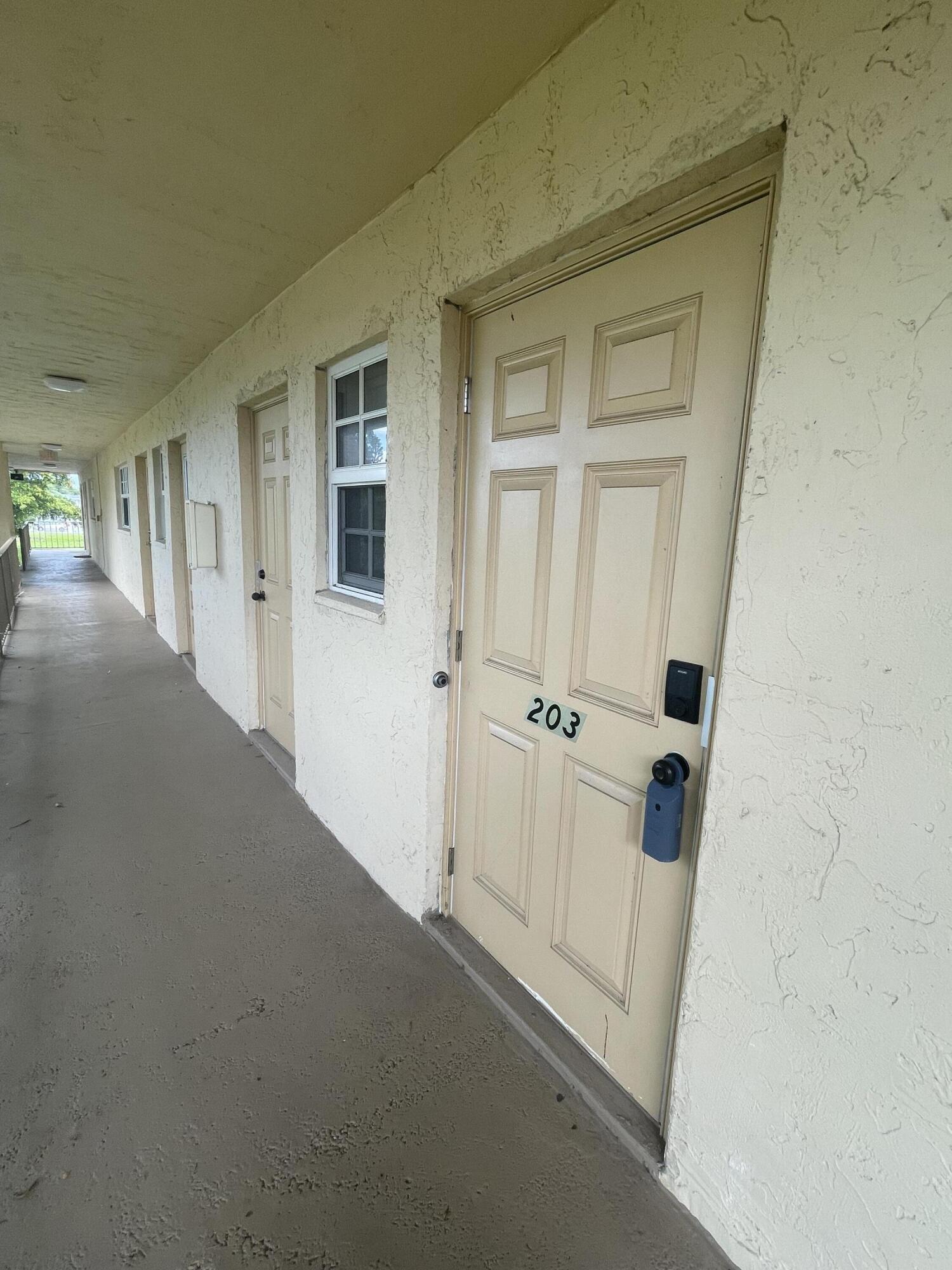 a view of a hallway