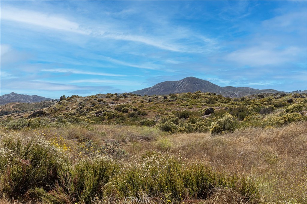 a view of mountain view with mountains in the background