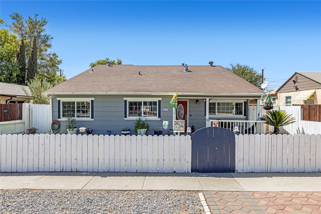 front view of a house