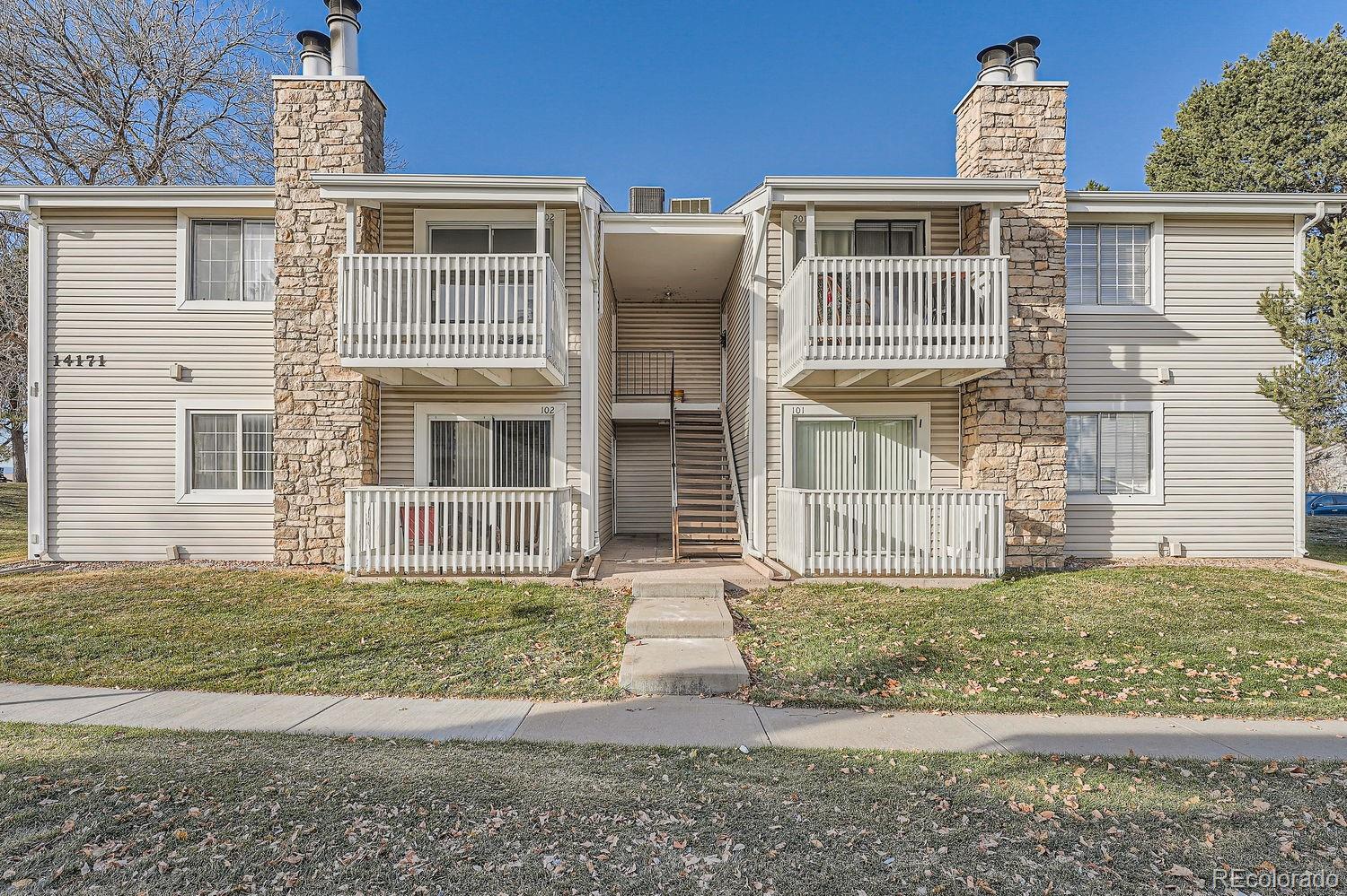 front view of a house