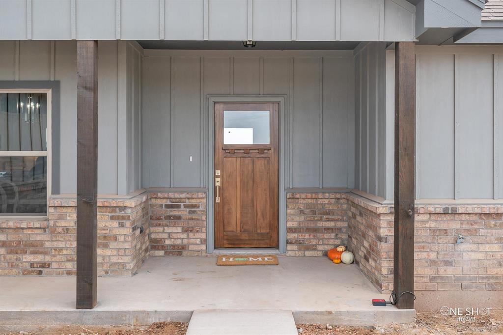 a view of a entryway door of the house