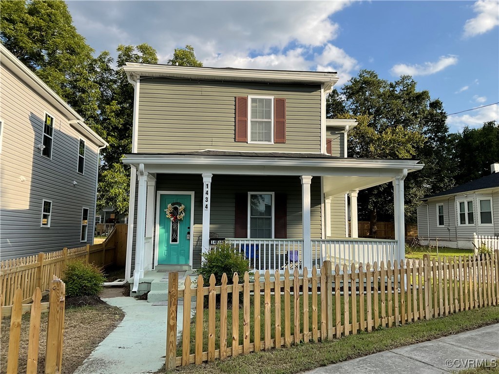 front view of a house