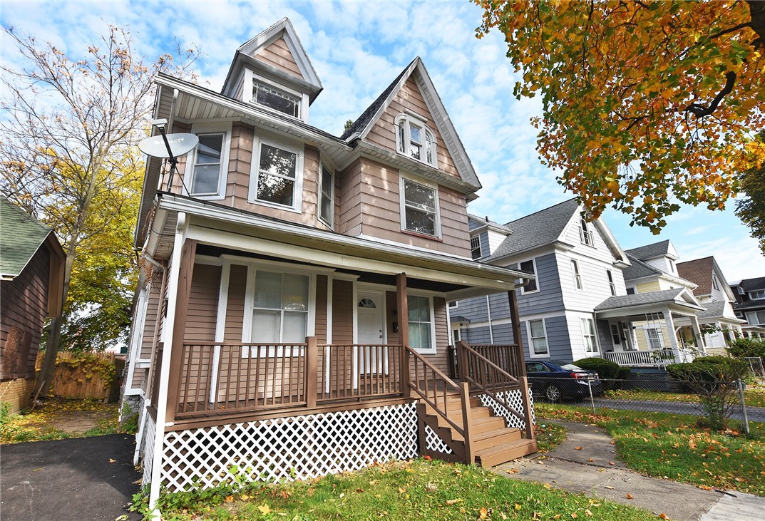 Curb appeal abounds with this classic facade and f