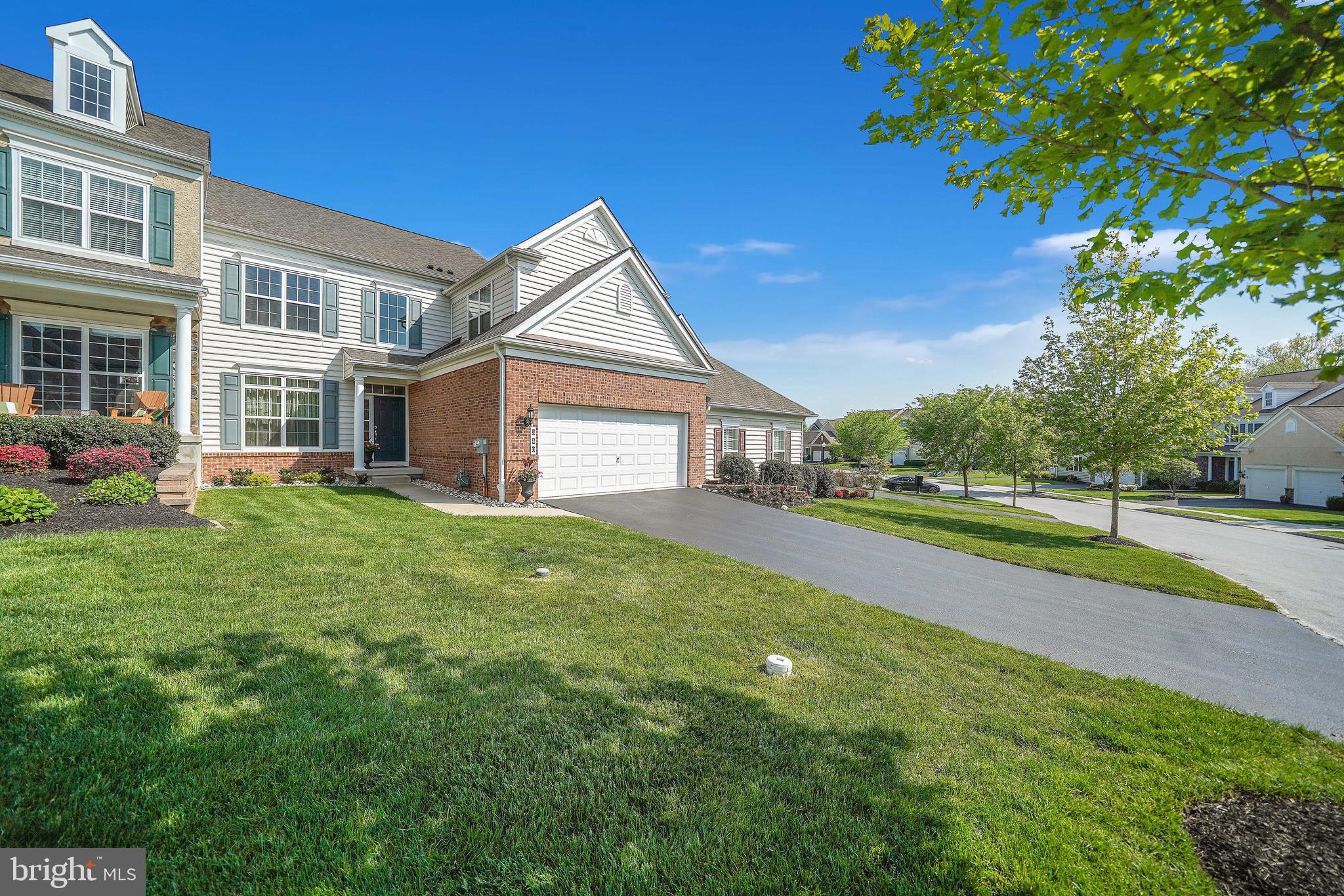 a view of a house with a big yard