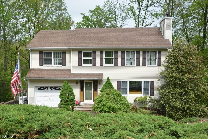 a aerial view of a house