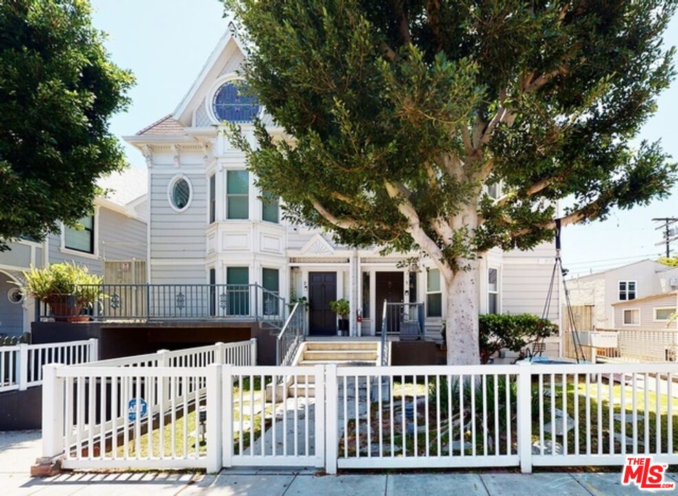 a view of a house with a porch