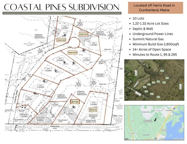 $415,000 | Tbd Harris Road | Cumberland