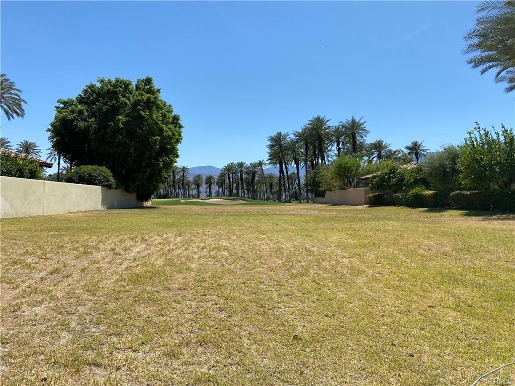 a view of outdoor space with garden