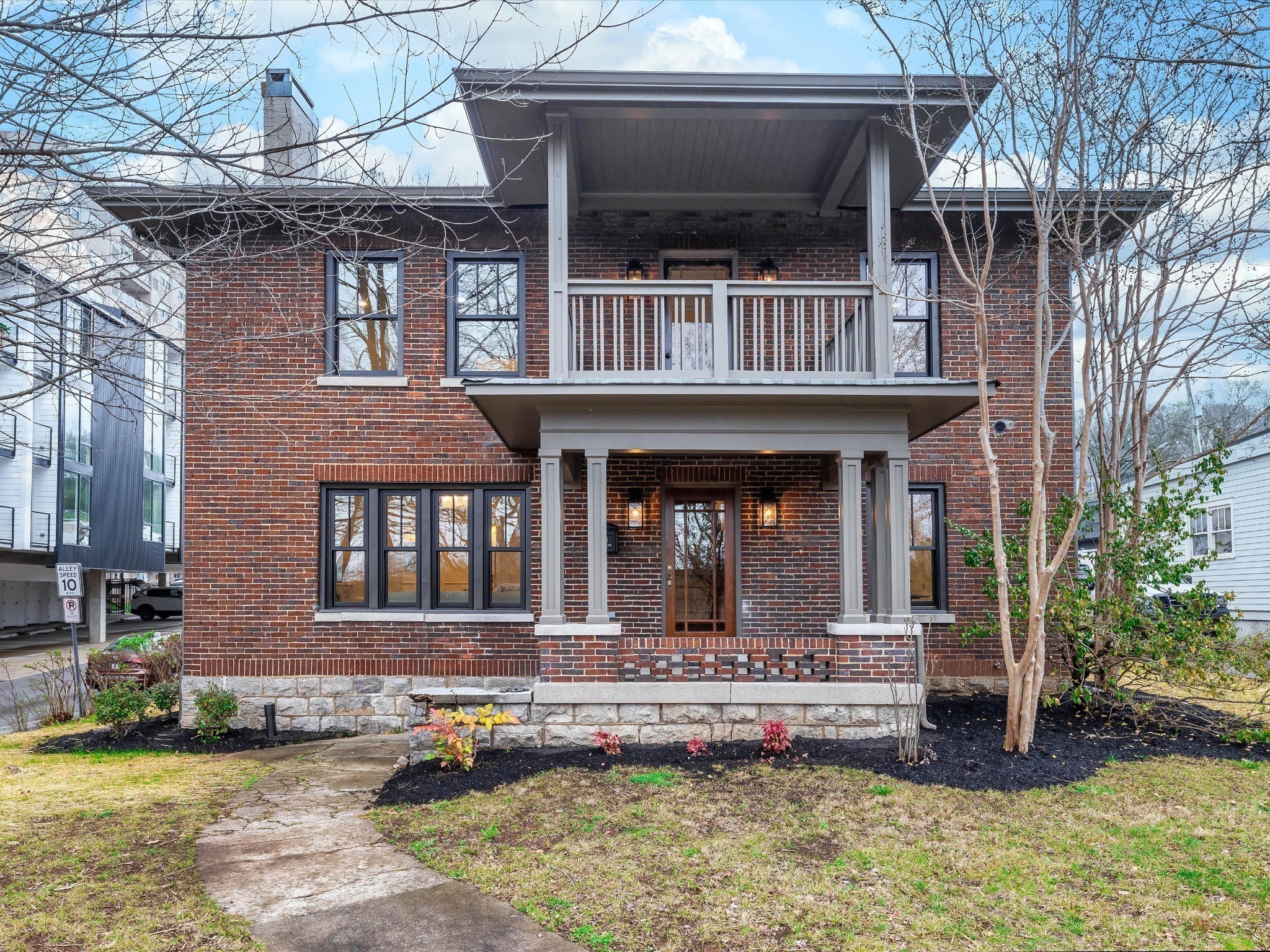 Gorgeous historic colonial house!  Originally built as a boarding house in 1948.  Fully renovated with all new insulation, electrical, plumbing, sheetrock, paint, trim, restored hardwoods, windows, fixtures, cabinets, countertops, appliances & HVAC!