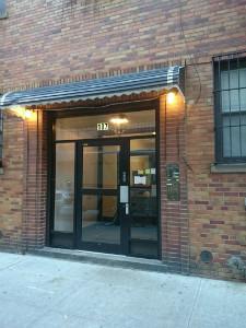 a view of entryway door of the house