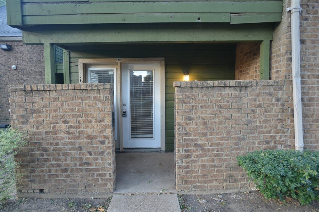 a view of front door of a house