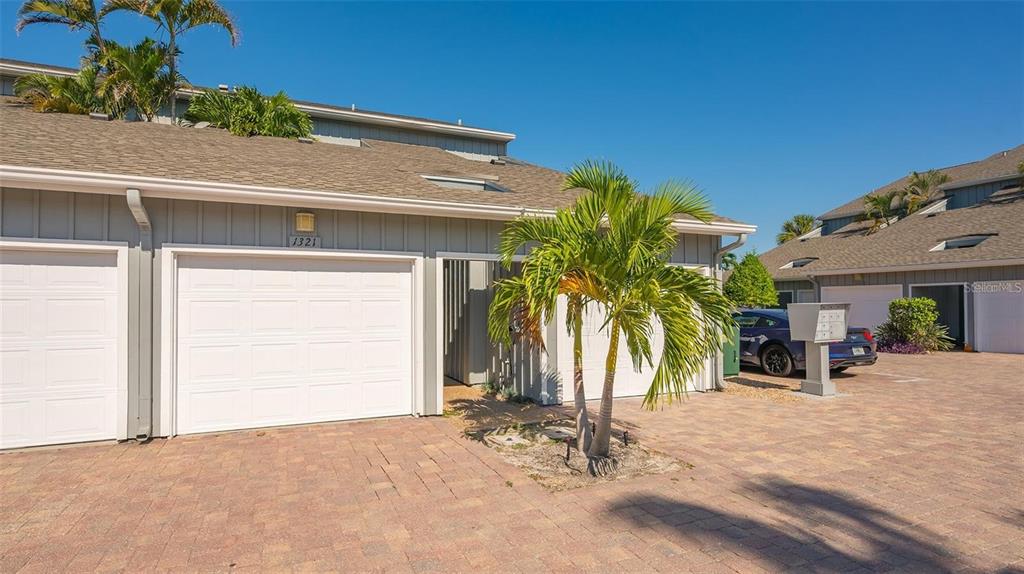 a view of a house with a patio