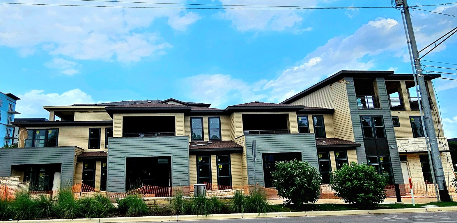 Photos of actual home, under construction.