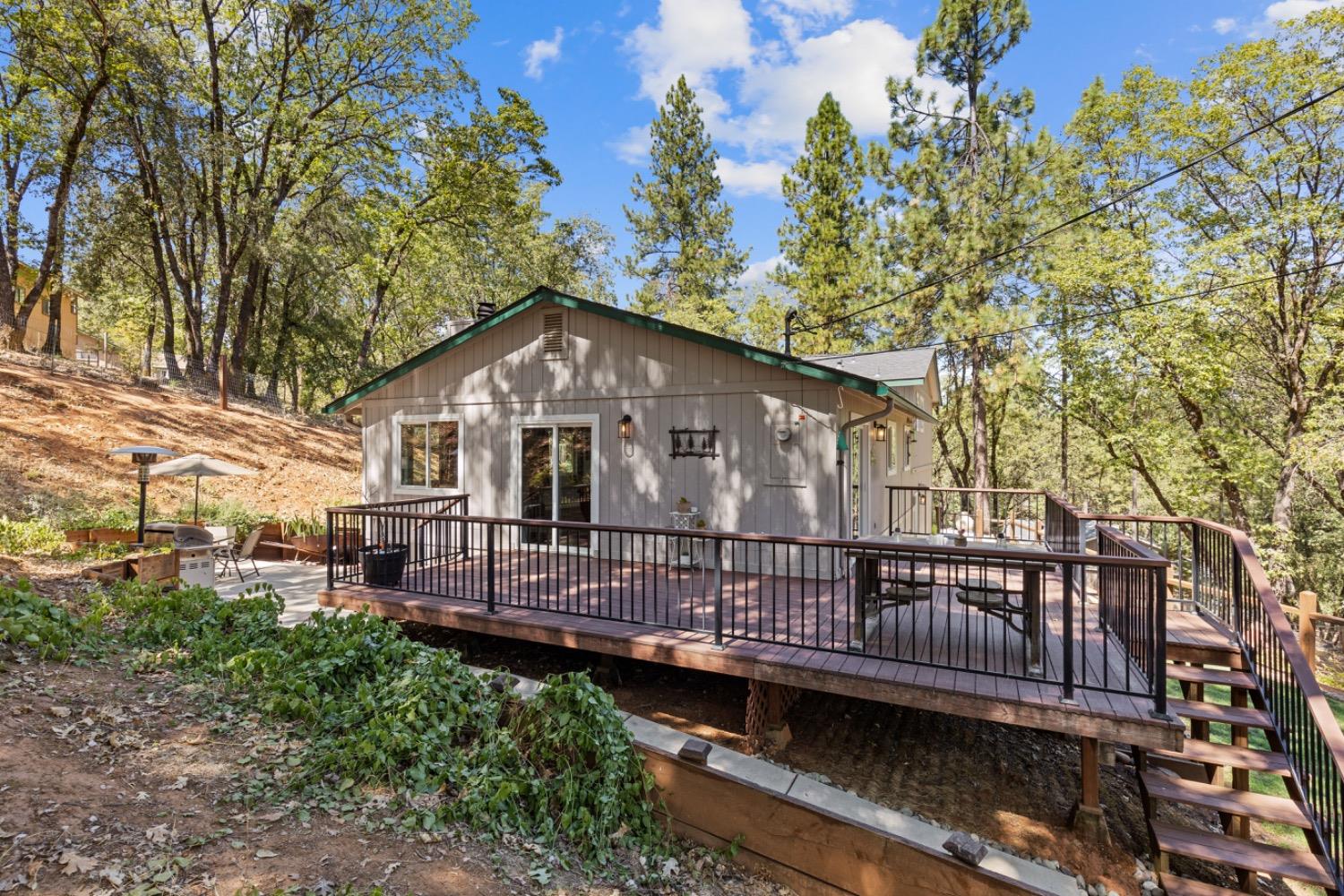 a view of a house with a roof deck