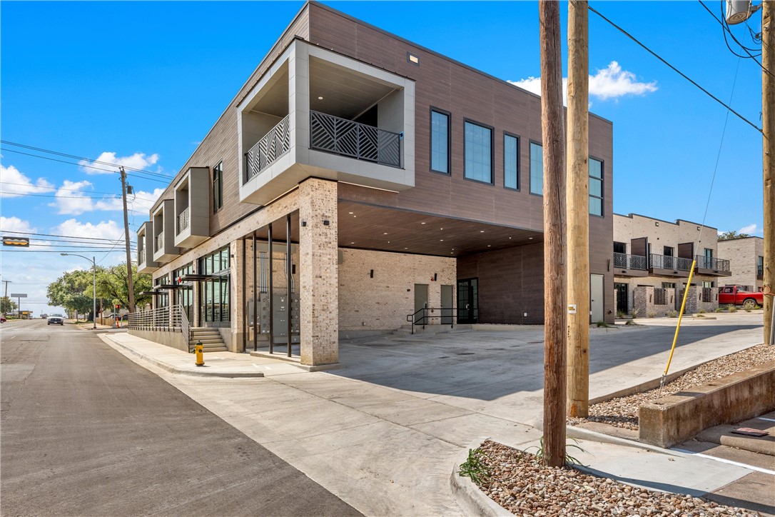 a building with street view