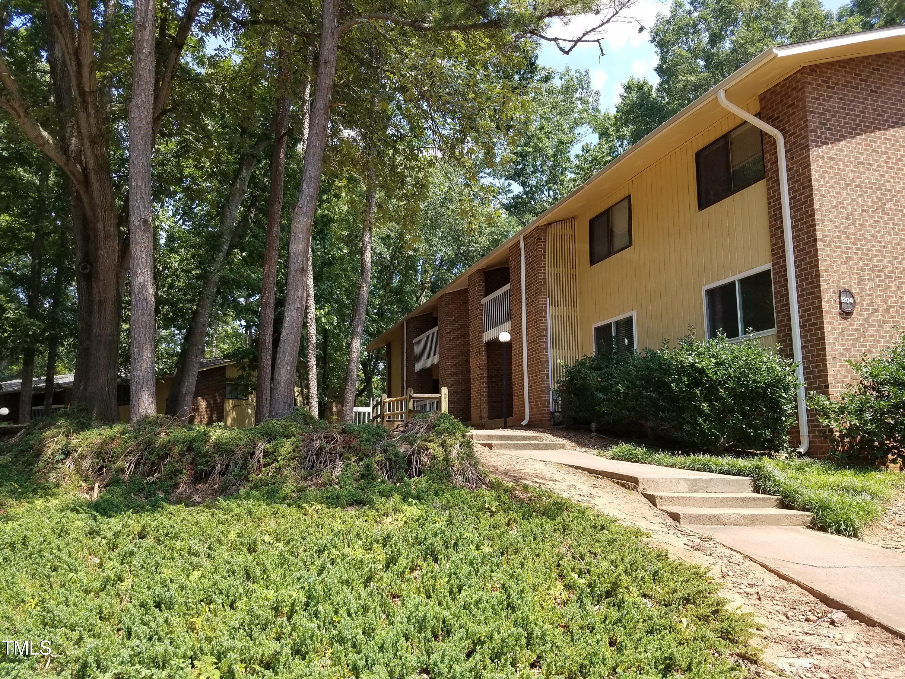 Building 1204 - Parking Area VIew