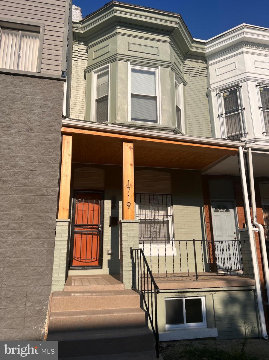 a view of a house with a window