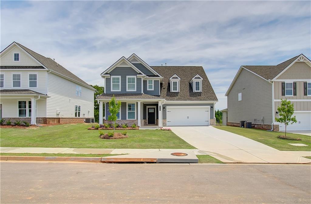 front view of house with a yard