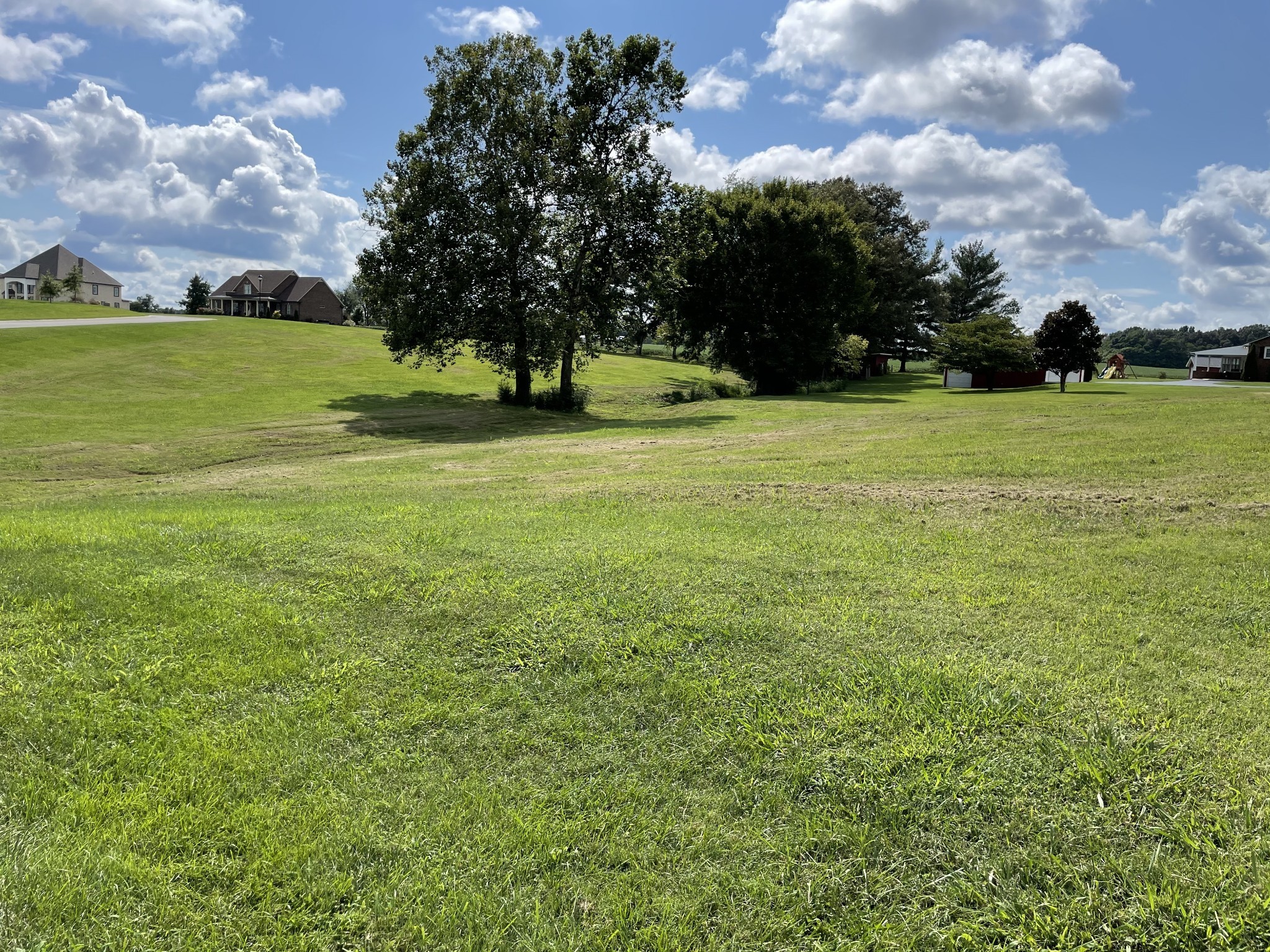 a view of a golf course