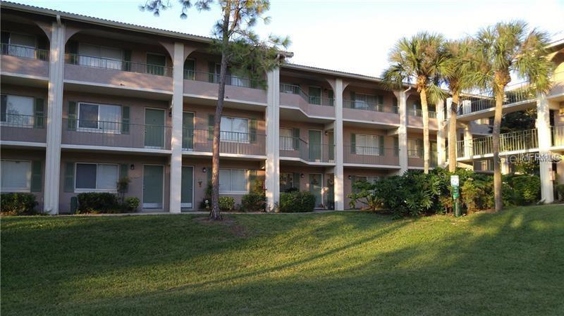 a front view of a building