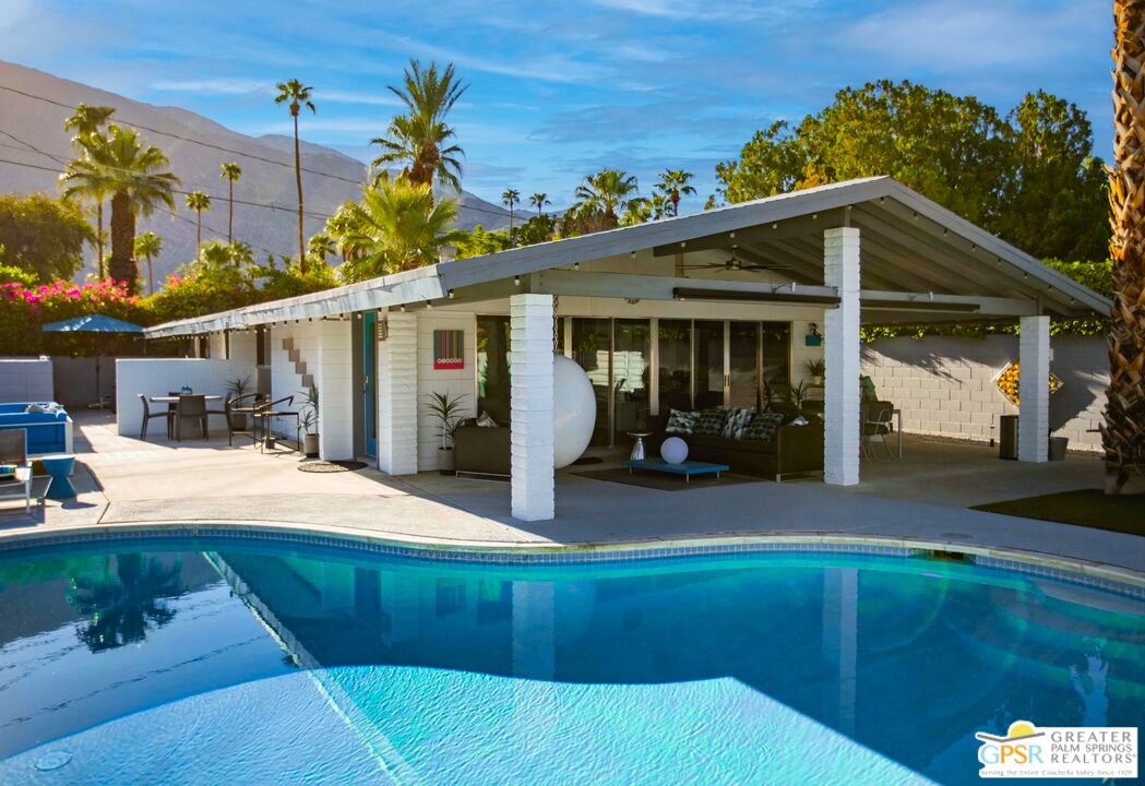 a view of a house with a patio