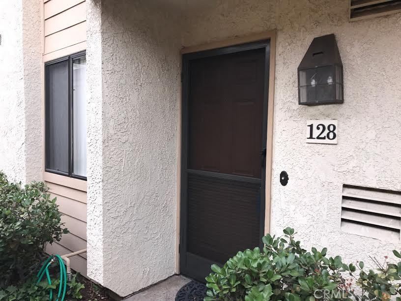 a view of a entryway door of the house