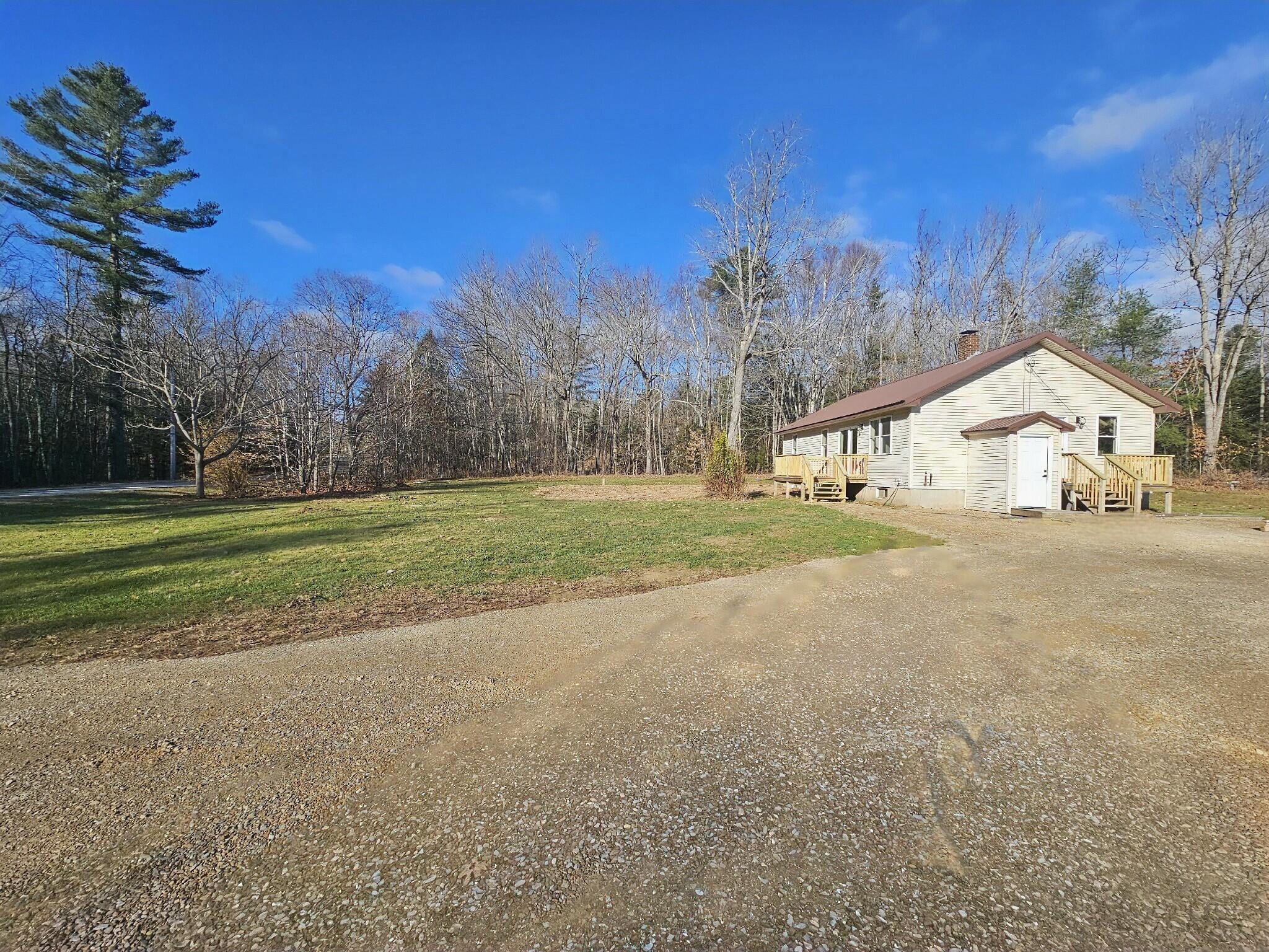 Front/Side view of home