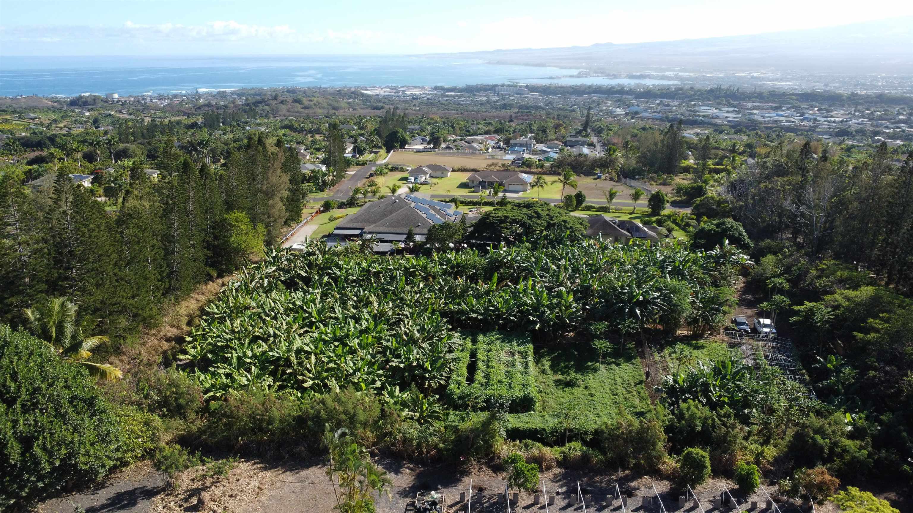 an aerial view of residential house with outdoor space