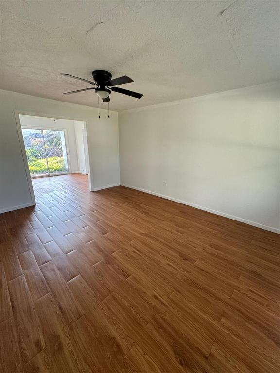 wooden floor in an empty room