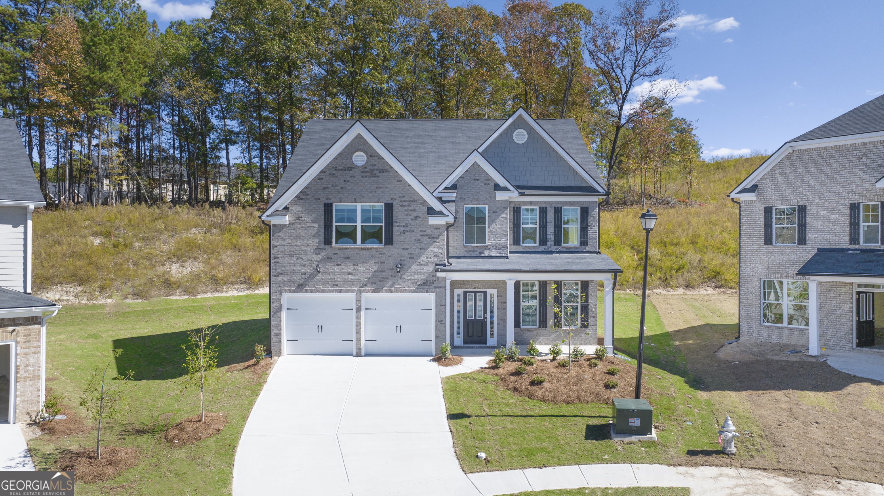 front view of house with a yard