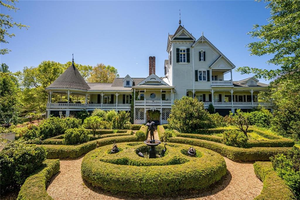 Camp Boxwoods Formal Gardens