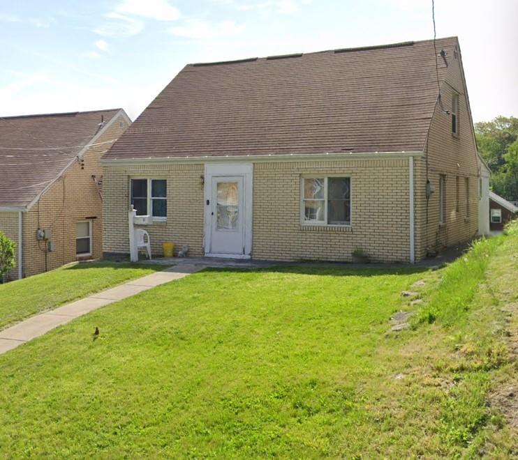 a backyard of a house