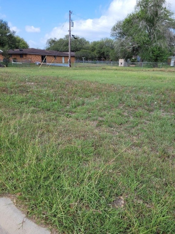 a view of a green field