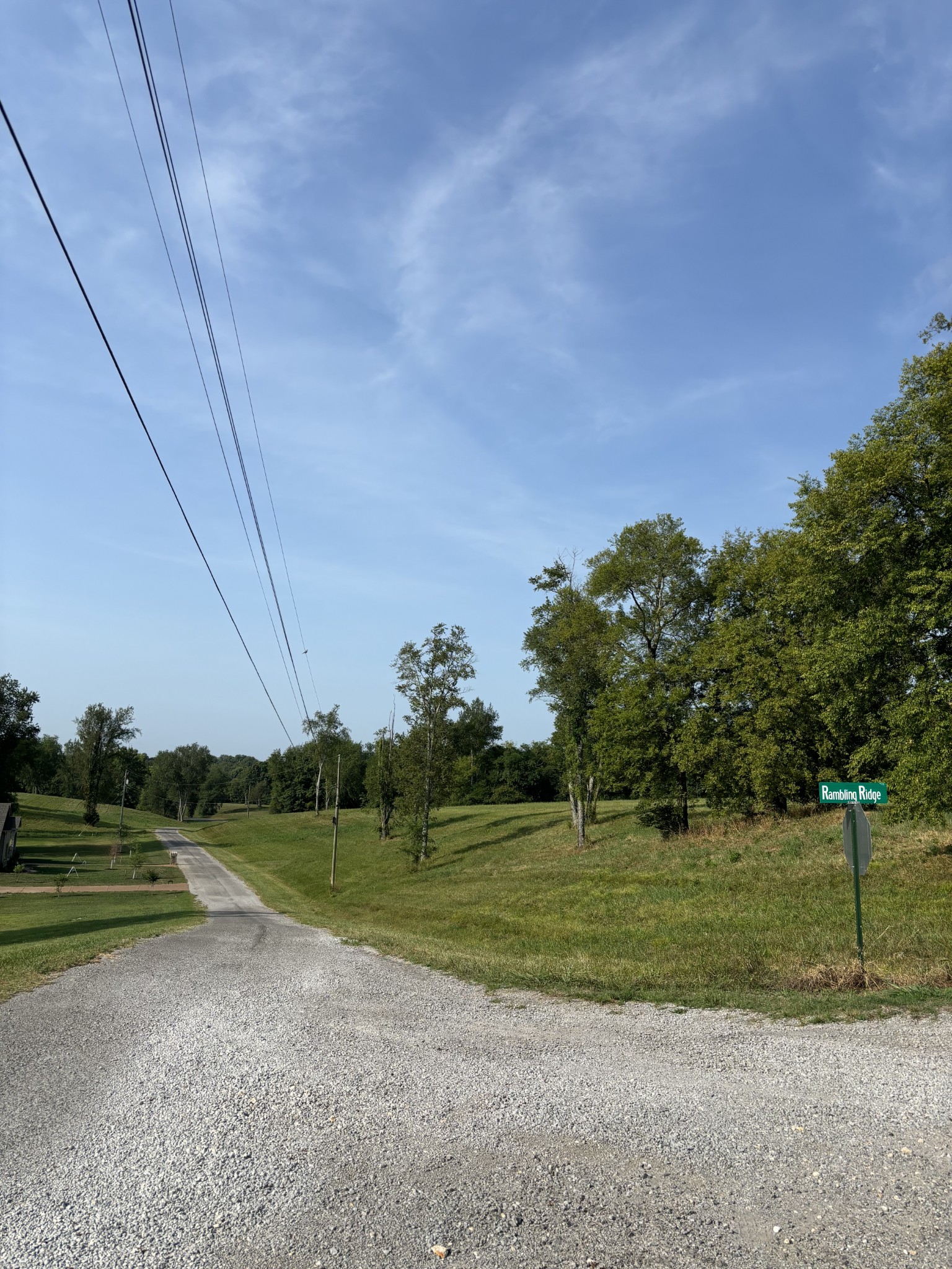 a view of a golf course