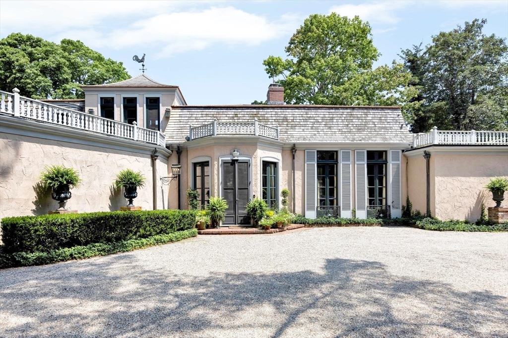 front view of a house with a porch