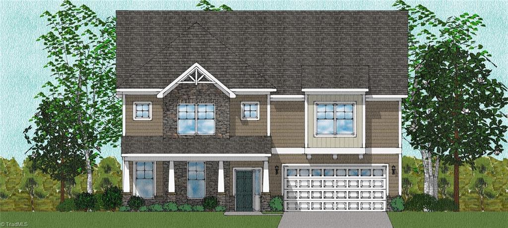 Roland Elevation C: Market Home on Site 79 - Photo is rendering only and exterior could differ.