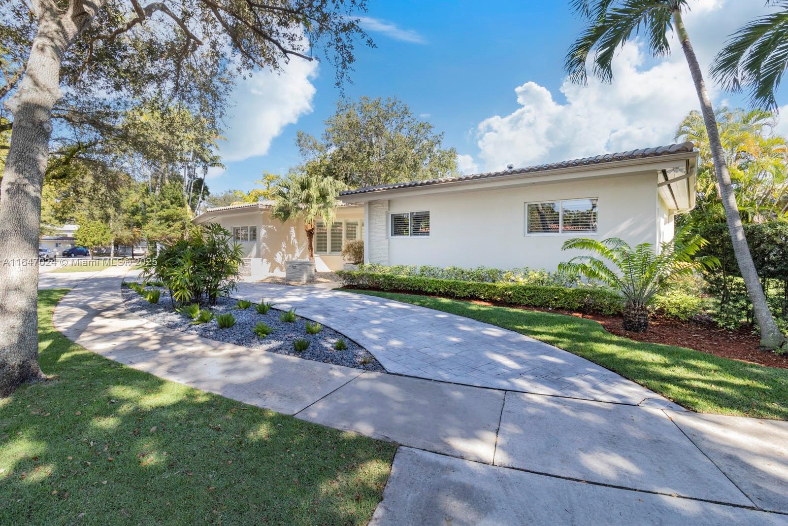 a view of outdoor space and yard