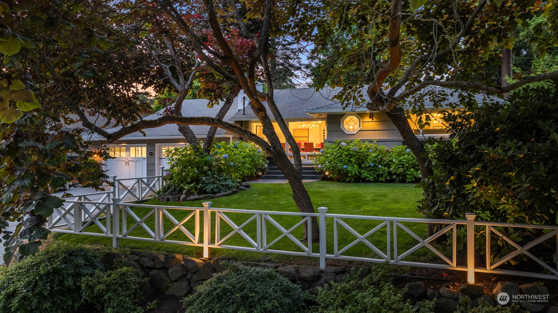 a view of outdoor space and yard