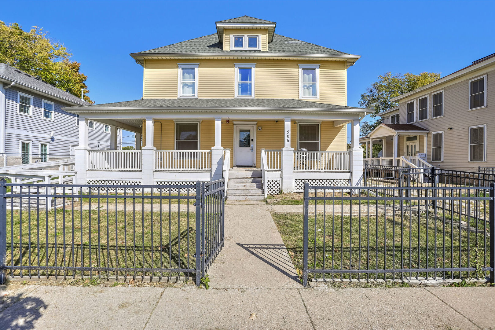 front view of a house