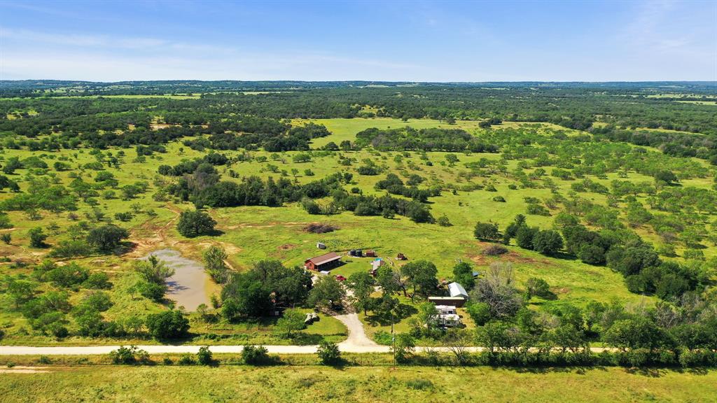 a view of a green field