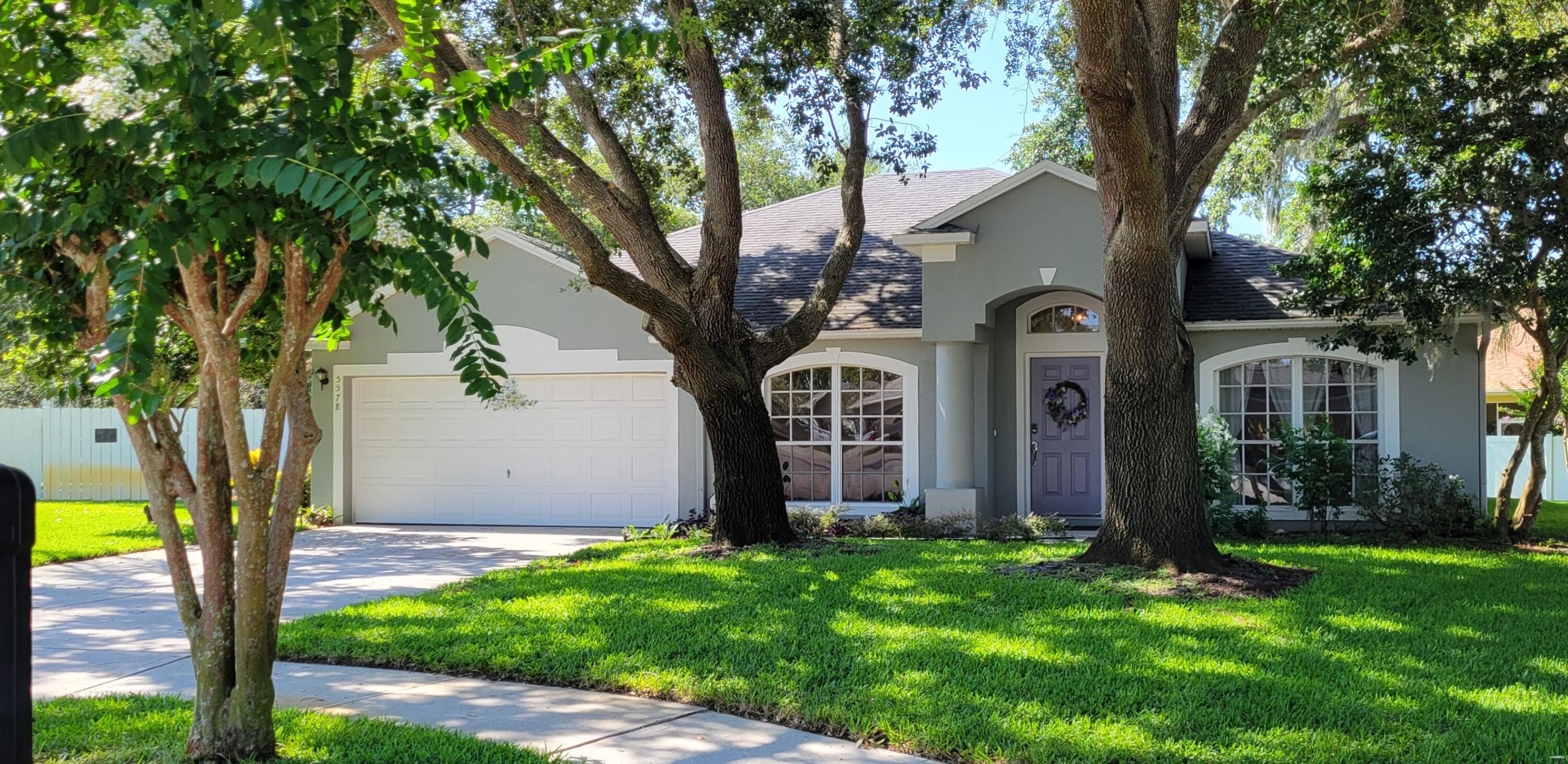 front view of house with a yard