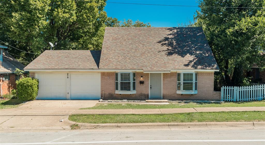 front view of a house